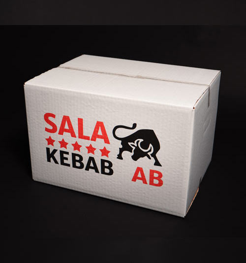 Grillad kebab förpackning